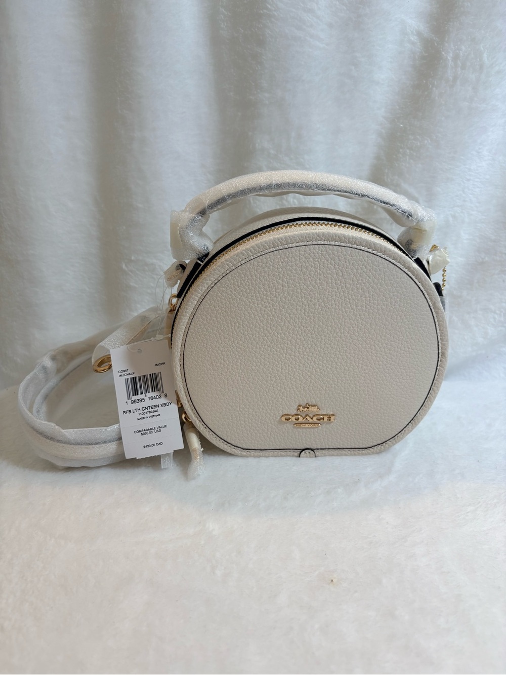*NWT* COACH Canteen Crossbody (Chalk)